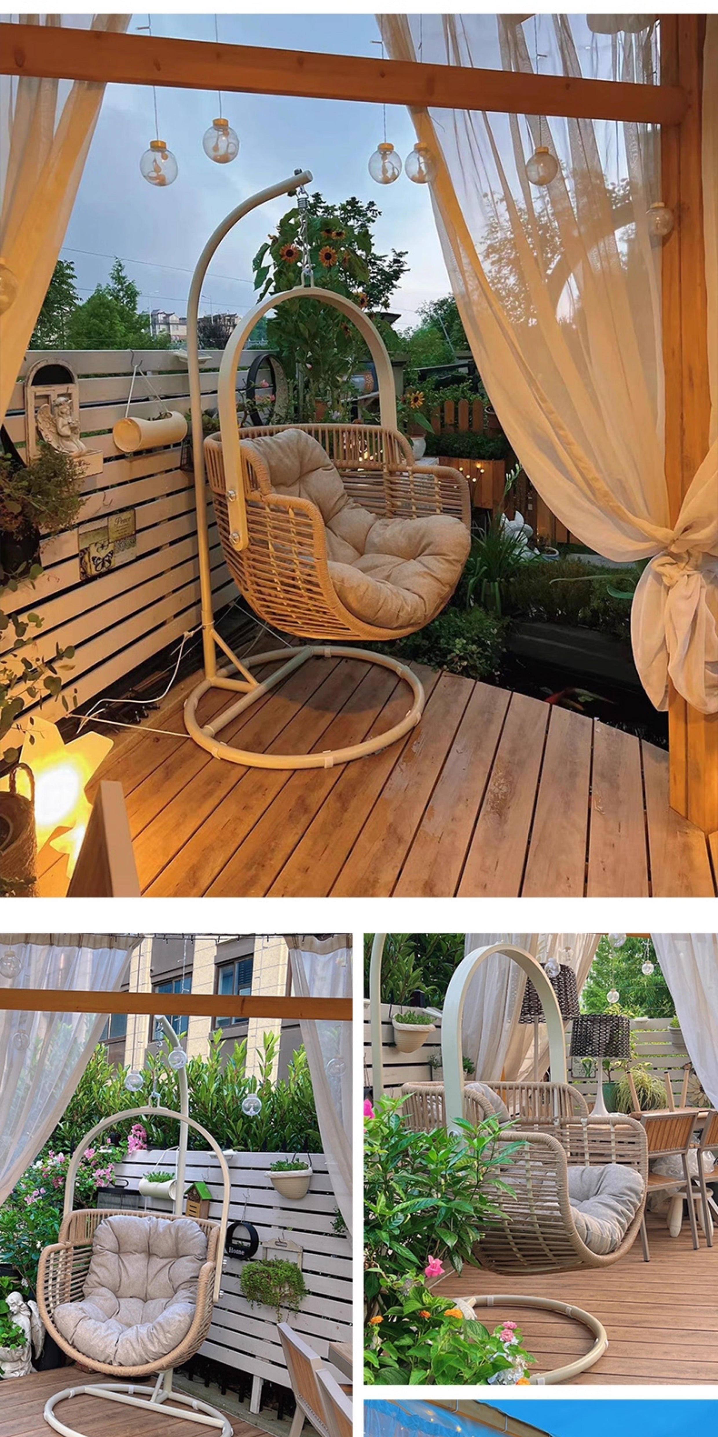 Outdoor Patio Leisure Hanging Chair