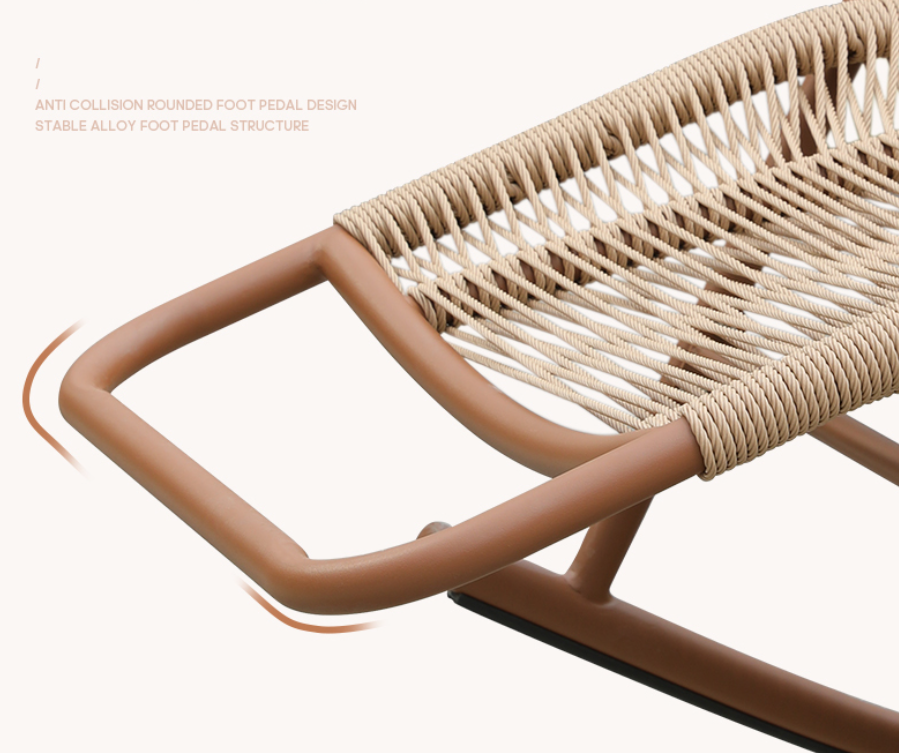 Lazy Rocking Chair/Rattan Recliner